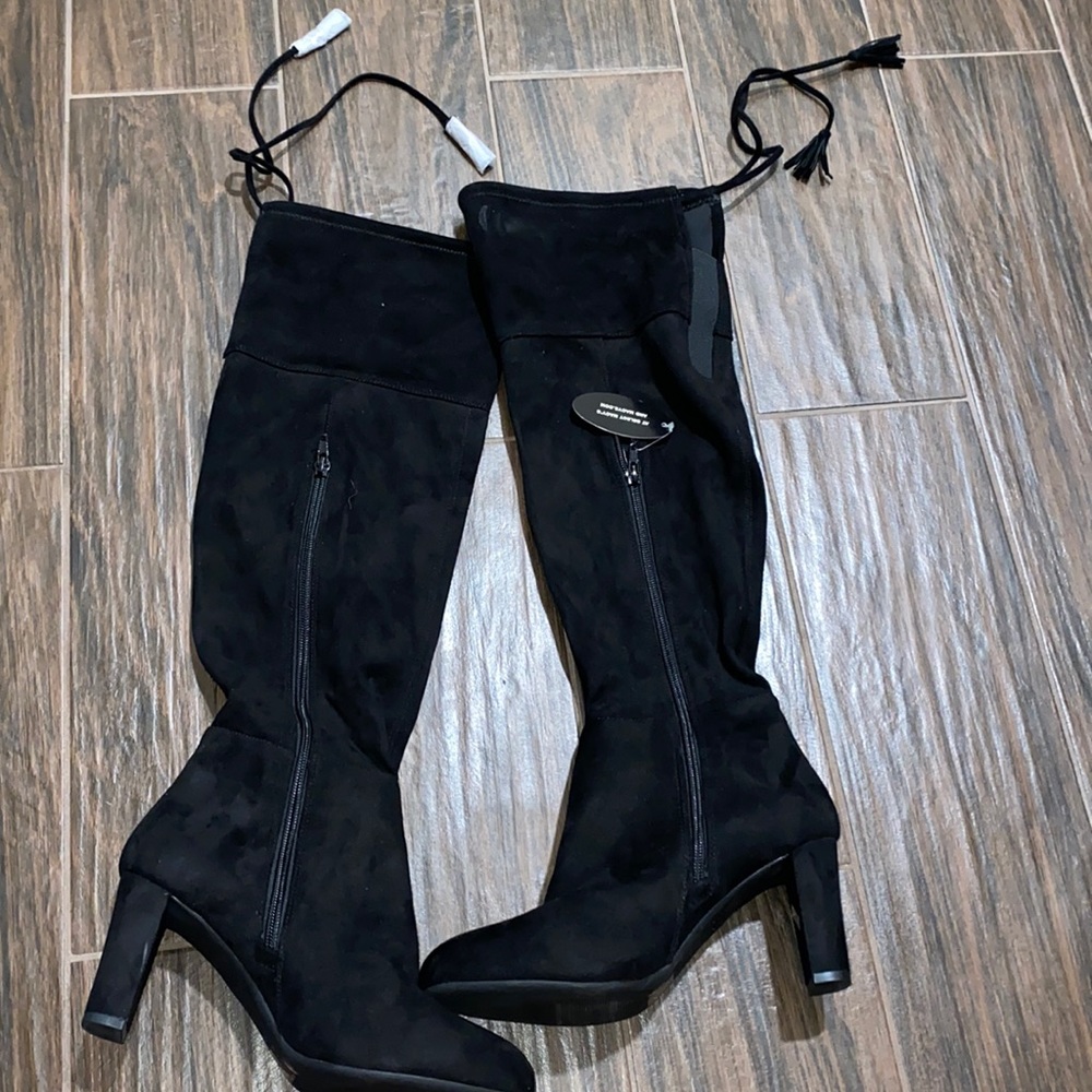 COPY - INC Knee High faux suede boots